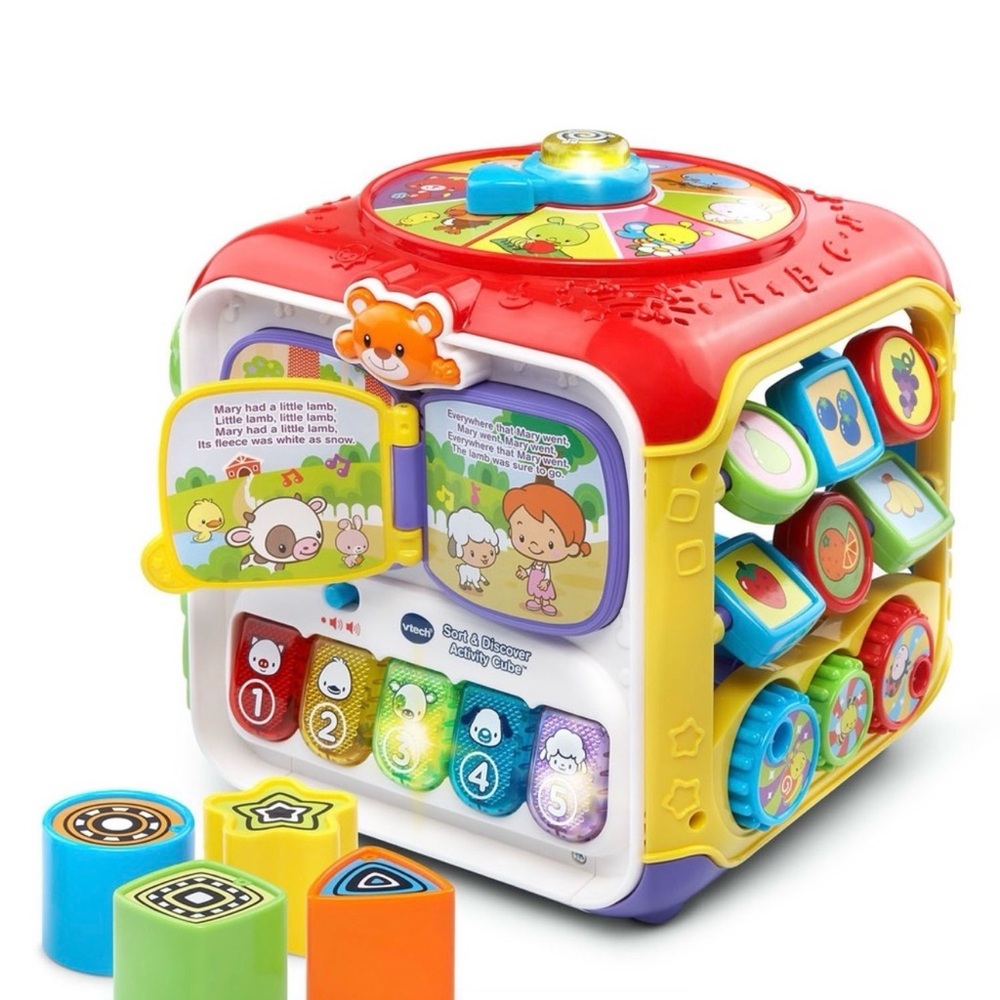 Vtech Sort & Discover Activity Cube - Multicolor - Picture 9 of 9